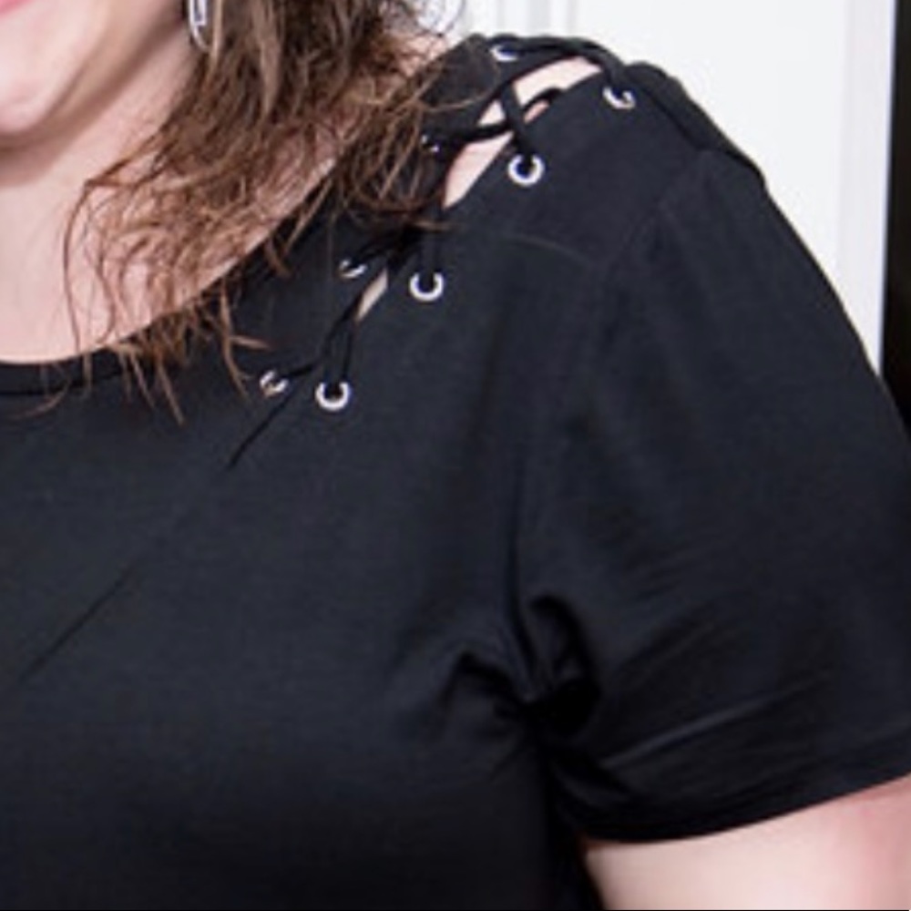 Nordstroms Worn ONCE Rebel Wilson X Angels Black Dress - Picture 3 of 4